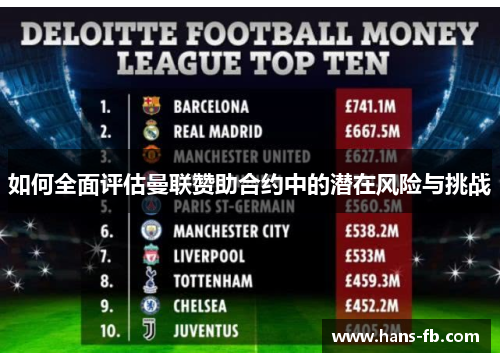 如何全面评估曼联赞助合约中的潜在风险与挑战