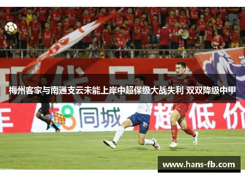 梅州客家与南通支云未能上岸中超保级大战失利 双双降级中甲 梅州客家与南通支云未能上岸中超保级大战失利 双双降级中甲
